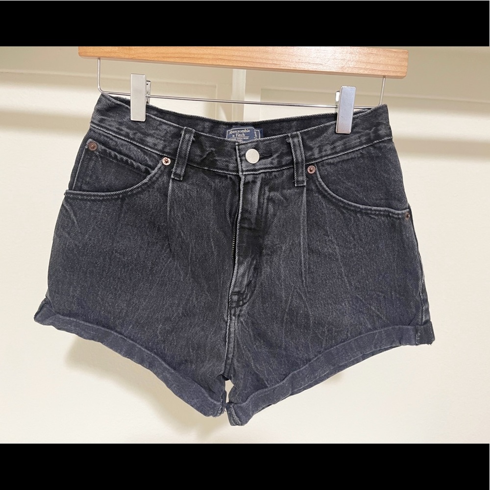 Abercrombie Black Shorts